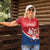 Custom Serbia Football Women Polo Shirt Come On Ealges Coat Of Arms Style