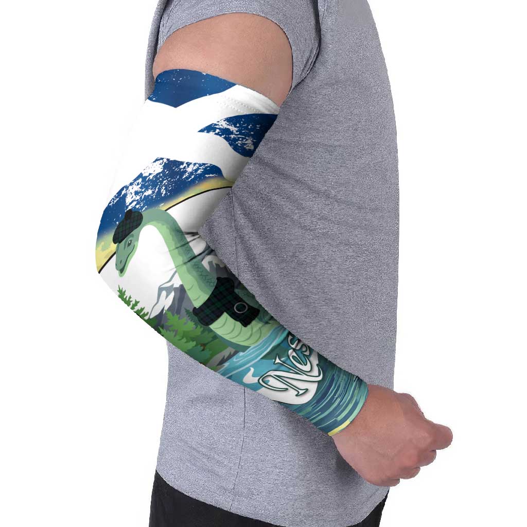 Personalised Nessie Scotland Arm Sleeves Scottish Folklore Loch Ness Monster