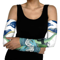 Personalised Nessie Scotland Arm Sleeves Scottish Folklore Loch Ness Monster