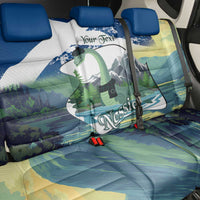 Personalised Nessie Scotland Back Car Seat Cover Scottish Folklore Loch Ness Monster