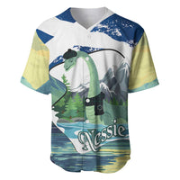 Personalised Nessie Scotland Baseball Jersey Scottish Folklore Loch Ness Monster