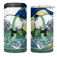 Personalised Nessie Scotland 4 in 1 Can Cooler Tumbler Scottish Folklore Loch Ness Monster