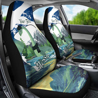 Personalised Nessie Scotland Car Seat Cover Scottish Folklore Loch Ness Monster