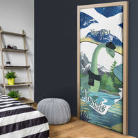 Personalised Nessie Scotland Door Cover Scottish Folklore Loch Ness Monster