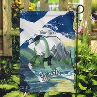 Personalised Nessie Scotland Garden Flag Scottish Folklore Loch Ness Monster
