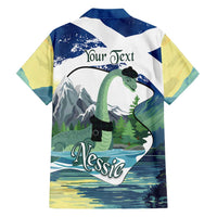 Personalised Nessie Scotland Hawaiian Shirt Scottish Folklore Loch Ness Monster