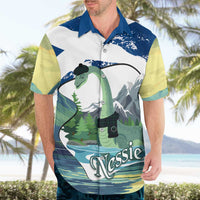 Personalised Nessie Scotland Hawaiian Shirt Scottish Folklore Loch Ness Monster