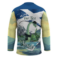 Personalised Nessie Scotland Hockey Jersey Scottish Folklore Loch Ness Monster