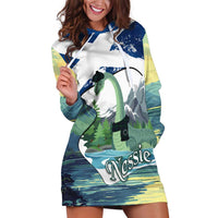Personalised Nessie Scotland Hoodie Dress Scottish Folklore Loch Ness Monster