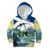 Personalised Nessie Scotland Kid Hoodie Scottish Folklore Loch Ness Monster