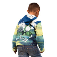 Personalised Nessie Scotland Kid Hoodie Scottish Folklore Loch Ness Monster