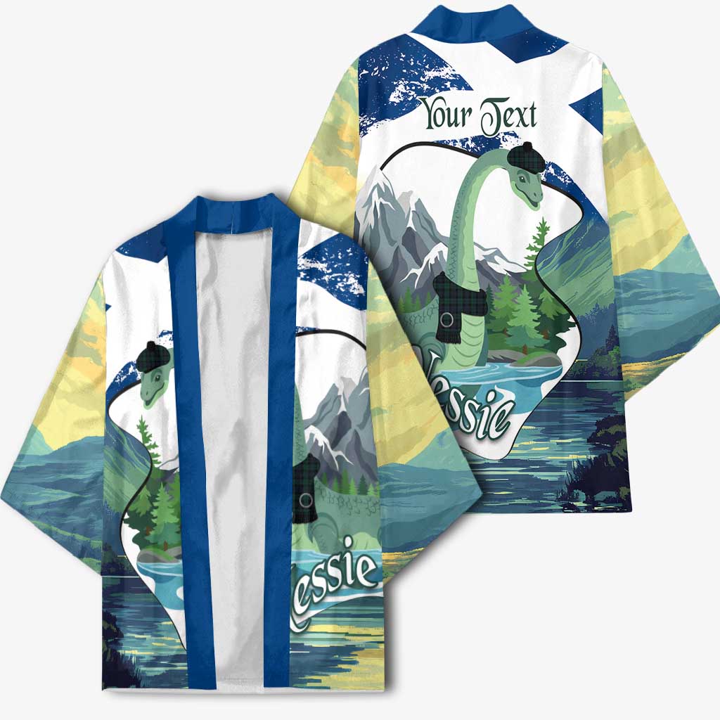Personalised Nessie Scotland Kimono Scottish Folklore Loch Ness Monster