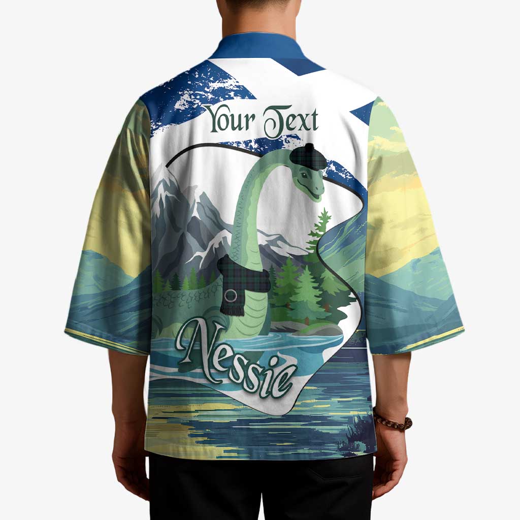 Personalised Nessie Scotland Kimono Scottish Folklore Loch Ness Monster