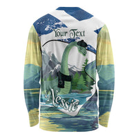 Personalised Nessie Scotland Long Sleeve Shirt Scottish Folklore Loch Ness Monster