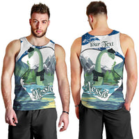 Personalised Nessie Scotland Men Tank Top Scottish Folklore Loch Ness Monster