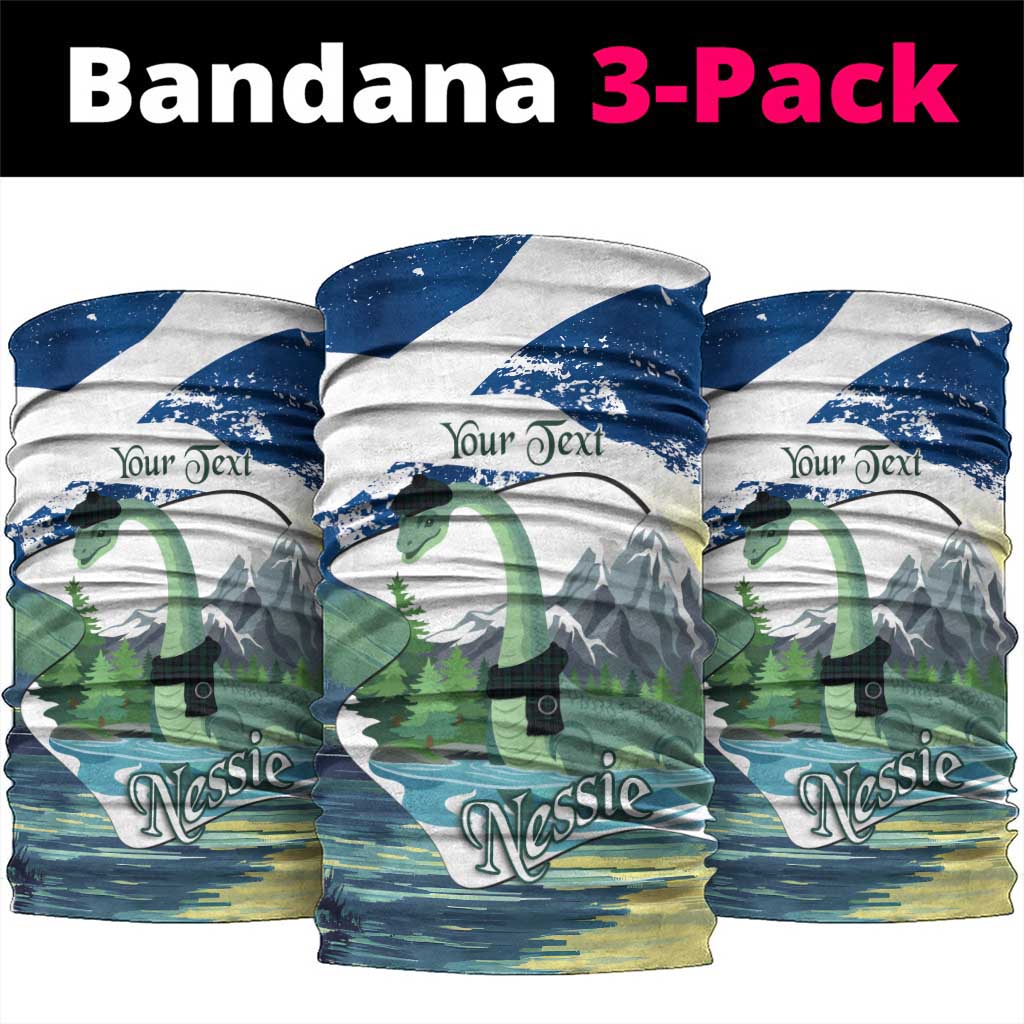 Personalised Nessie Scotland Neck Gaiter Scottish Folklore Loch Ness Monster