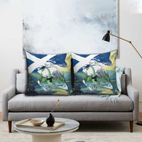 Personalised Nessie Scotland Pillow Cover Scottish Folklore Loch Ness Monster