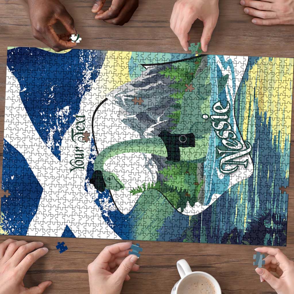 Personalised Nessie Scotland Puzzle Scottish Folklore Loch Ness Monster