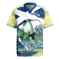 Personalised Nessie Scotland Rugby Jersey Scottish Folklore Loch Ness Monster