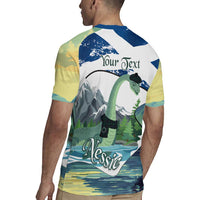 Personalised Nessie Scotland Rugby Jersey Scottish Folklore Loch Ness Monster