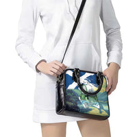 Personalised Nessie Scotland Shoulder Handbag Scottish Folklore Loch Ness Monster