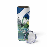 Personalised Nessie Scotland Skinny Tumbler Scottish Folklore Loch Ness Monster