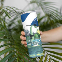 Personalised Nessie Scotland Skinny Tumbler Scottish Folklore Loch Ness Monster