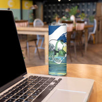 Personalised Nessie Scotland Skinny Tumbler Scottish Folklore Loch Ness Monster