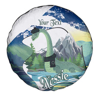 Personalised Nessie Scotland Spare Tire Cover Scottish Folklore Loch Ness Monster