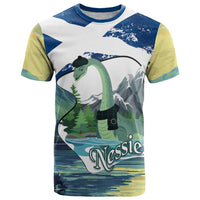 Personalised Nessie Scotland T Shirt Scottish Folklore Loch Ness Monster
