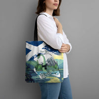 Personalised Nessie Scotland Tote Bag Scottish Folklore Loch Ness Monster