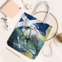 Personalised Nessie Scotland Tote Bag Scottish Folklore Loch Ness Monster