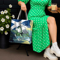 Personalised Nessie Scotland Tote Bag Scottish Folklore Loch Ness Monster