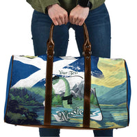 Personalised Nessie Scotland Travel Bag Scottish Folklore Loch Ness Monster