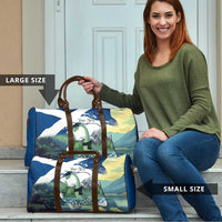 Personalised Nessie Scotland Travel Bag Scottish Folklore Loch Ness Monster