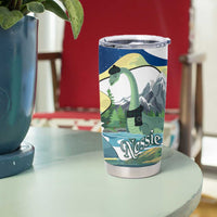Personalised Nessie Scotland Tumbler Cup Scottish Folklore Loch Ness Monster