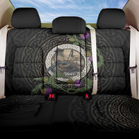 Personalised Loch Ness Monster Scotland Back Car Seat Cover Nessie Bagpipe Scottish Thistle Celtic Knot