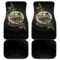 Personalised Loch Ness Monster Scotland Car Mats Nessie Bagpipe Scottish Thistle Celtic Knot
