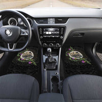 Personalised Loch Ness Monster Scotland Car Mats Nessie Bagpipe Scottish Thistle Celtic Knot