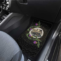 Personalised Loch Ness Monster Scotland Car Mats Nessie Bagpipe Scottish Thistle Celtic Knot