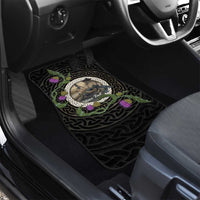 Personalised Loch Ness Monster Scotland Car Mats Nessie Bagpipe Scottish Thistle Celtic Knot