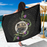 Personalised Loch Ness Monster Scotland Sarong Nessie Bagpipe Scottish Thistle Celtic Knot