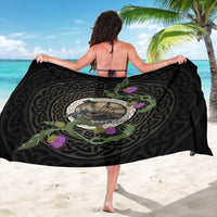 Personalised Loch Ness Monster Scotland Sarong Nessie Bagpipe Scottish Thistle Celtic Knot