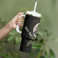 Personalised Loch Ness Monster Scotland Tumbler With Handle Nessie Bagpipe Scottish Thistle Celtic Knot