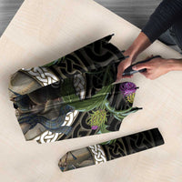 Personalised Loch Ness Monster Scotland Umbrella Nessie Bagpipe Scottish Thistle Celtic Knot