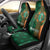 Custom Ireland Cricket Car Seat Cover 2024 Celtic Shamrock Go Champions - Wonder Print Shop