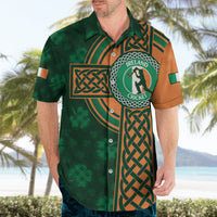 Custom Ireland Cricket Hawaiian Shirt 2024 Celtic Shamrock Go Champions - Wonder Print Shop