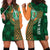 Custom Ireland Cricket Hoodie Dress 2024 Celtic Shamrock Go Champions