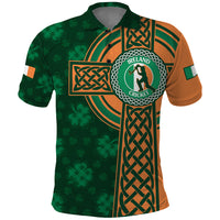 Custom Ireland Cricket Polo Shirt 2024 Celtic Shamrock Go Champions - Wonder Print Shop
