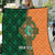 Custom Ireland Cricket Quilt 2024 Celtic Shamrock Go Champions